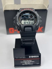 Black Casio DW6900-1VCT  G-Shock Watch Calendar Stopwatch Light Alarm WR 200M ++