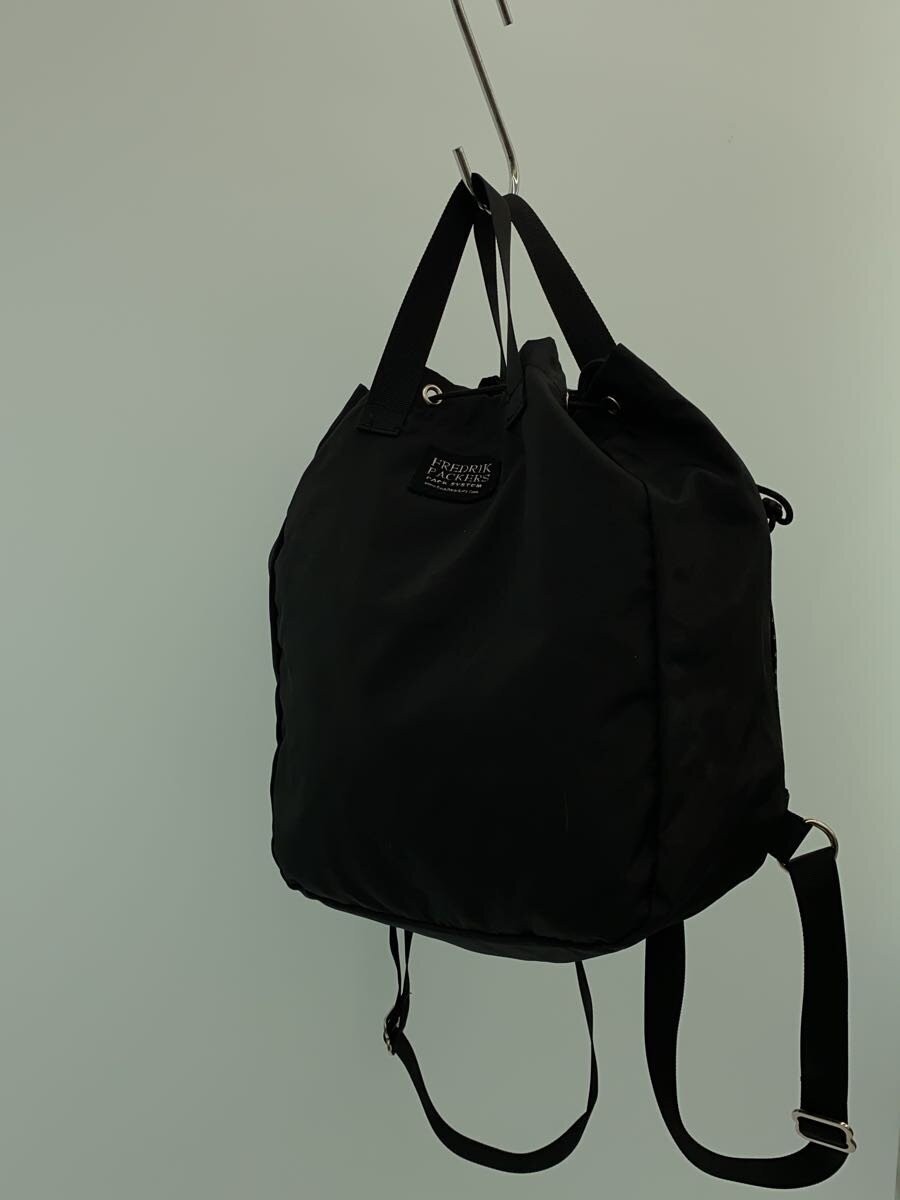 FREDRIK PACKERS Backpack Nylon BLK Solid Color - image 2