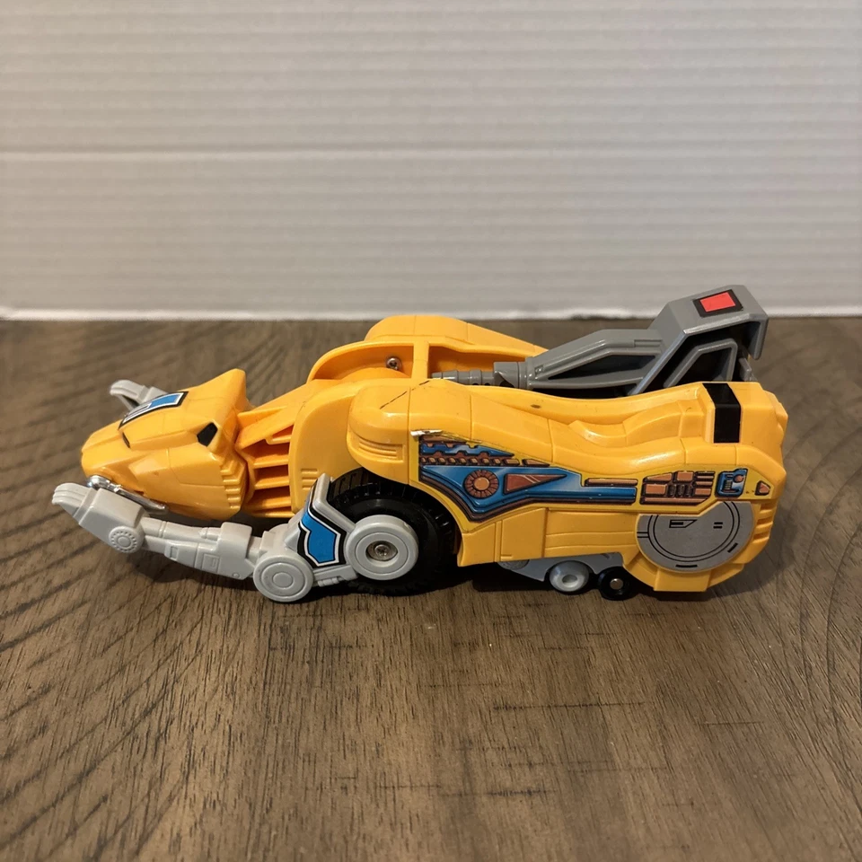 Mighty Morphin Power Rangers 黄色剑齿虎佐德复古万代 1991 — 第 4/4 张图片