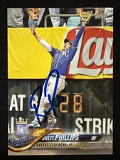 2018 Topps Update Brett Phillips Signed Card US134 Royals Autograph Auto