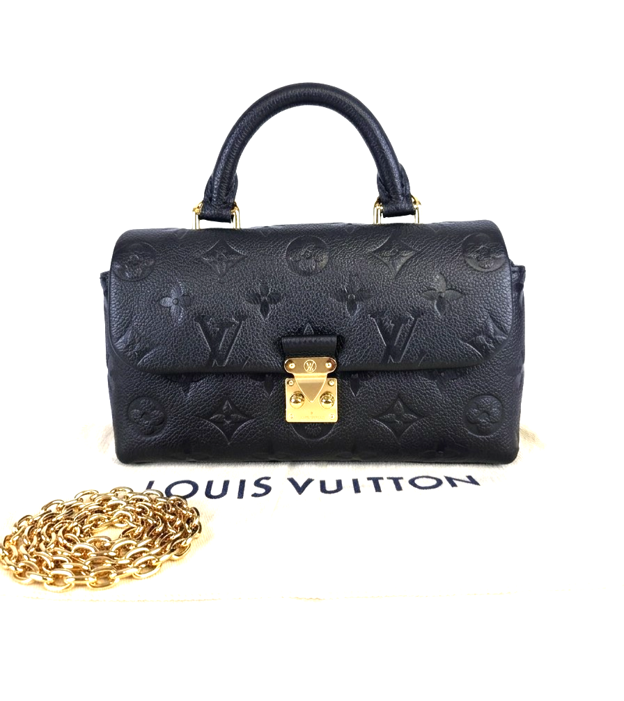 Louis vuitton バック LOUIS VUITTON Nano Madeline Empreinte Small Shoulder Chain