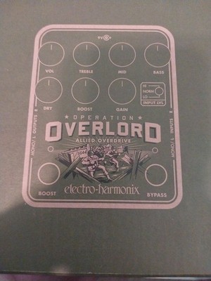 Ehx Operation Overlord  Effect Pedal