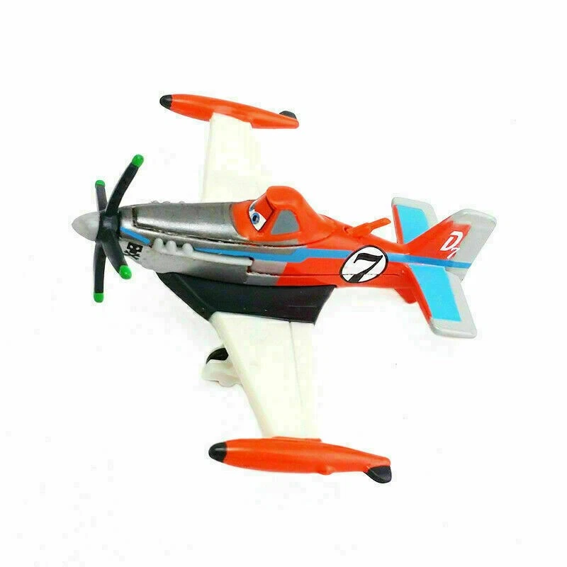 Disney Pixar Planes 1:45 Mattel n.7 versione polverosa metallo plastica giocatto - Immagine 2 di 4