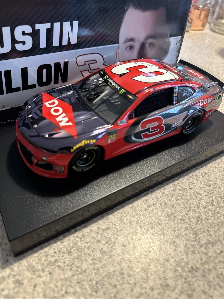 Austin Dillon 2019 Dow Color Chrome 1:24 Diecast DIN 47 Foto 2 de 4