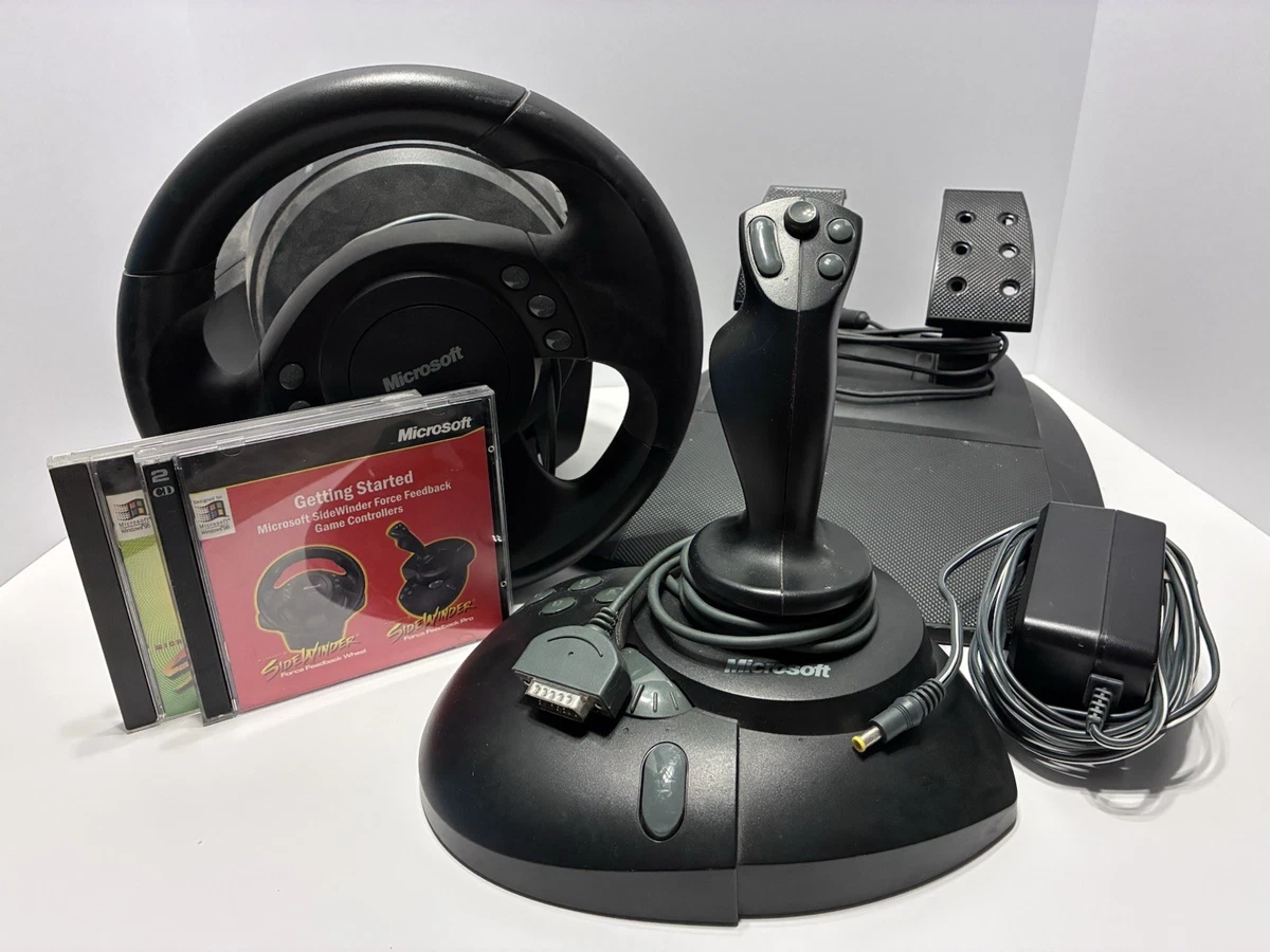 Microsoft Sidewinder Force Feedback Wheel for sale - eBay