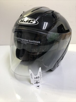 HJC IS-33 Motorcycle Helmet with Sun Shield 3/4 Open Face Helmet BLACK SMALL | eBay HJC IS-33 Motorcycle Helmet with Sun Shield 3/4 Open Face Helmet BLACK SMALL | eBay