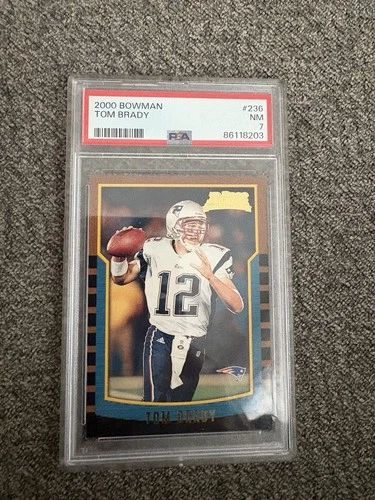 Tom Brady RC psa 7