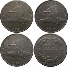 1856 1857 1858 Flying Eagle Cent Very Good VG Coin As shown in the figure