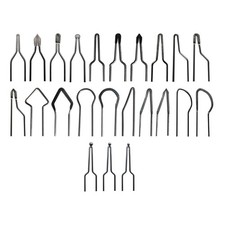 23pcs Wood Burning Kit,Wood Tips Burner Pen tips-1-23 kinds