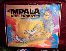 Impala Rollerskate Women s White Quad Roller Skates Size 7 MPN A126-57925