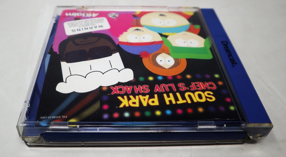 Vintage 1999 90s Sega Dreamcast South Park Chef's Luv Shack Video Game Pal Retro - Image 2 of 4