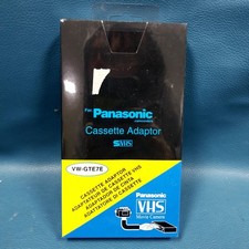 New Sealed Panasonic S-VHS to Cassette Adaptor VW-GTE7E