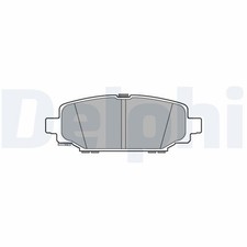 DELPHI Bremsbeläge Bremsbelagsatz Bremsklötze Hinten LP3582