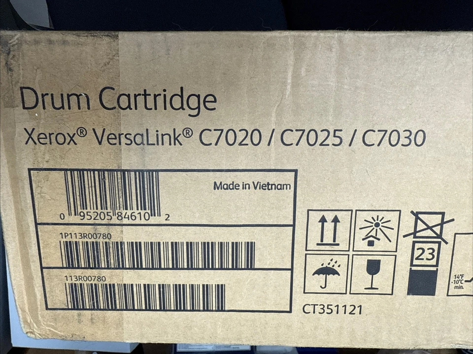 Genuine Xerox 113R00780 (113R780) Drum Cartridge - NEW SEALED - Image 4 of 4