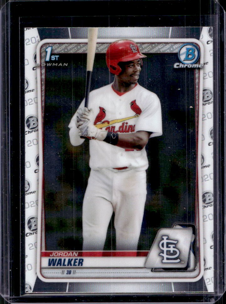 Jordan Walker 2020 Bowman Draft #BD-57 Chrome (1st) Price