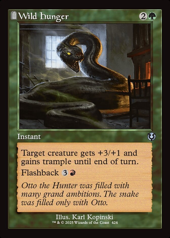 MTG Magic the Gathering Wild Hunger (424/612) Innistrad Remastered NM