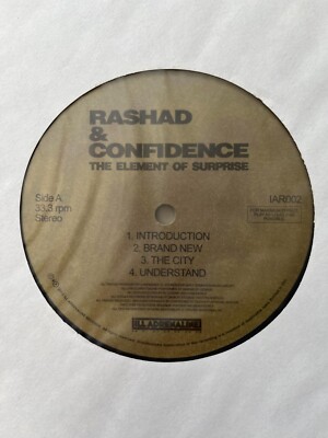 Rashad & Confidence / The Element Of Surprise 12 Rashad & Confidence / The Element Of Surprise 12