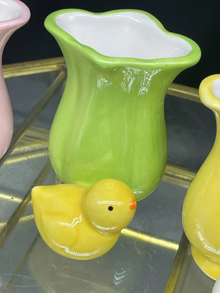 Jarrones Hallmark, Pascua, Primavera, Decoración del Hogar (3) Foto 3 de 4