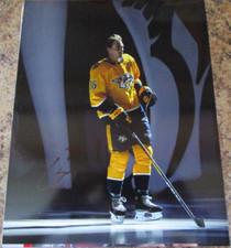 COLE SMITH SIGNED 8X10 MATTE PHOTO NASHVILLE PREDATORS