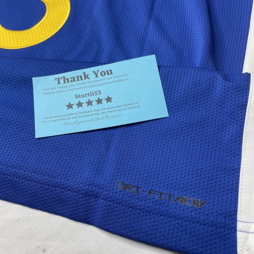 NUOVA maglia Nike Golden State Warriors Poole autentica IR Icon Edition 48 Large L - Foto 7 di 9