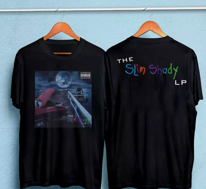 Eminem The Slim Shady Lp 2 sided t-shirt