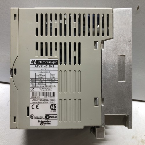 Schneider ATV31H018M2 / ATV 31H018M2 Inverter - UNTESTED for Parts/Repair ONLY! - Picture 2 of 7