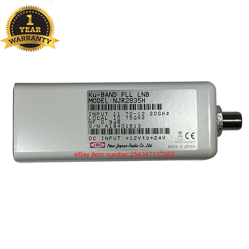 Sell NJRC NJR2536S, Ku-BAND PLL LNB 12.25 - 12.75 GHz, 11.30 GHz In - Foto 3
