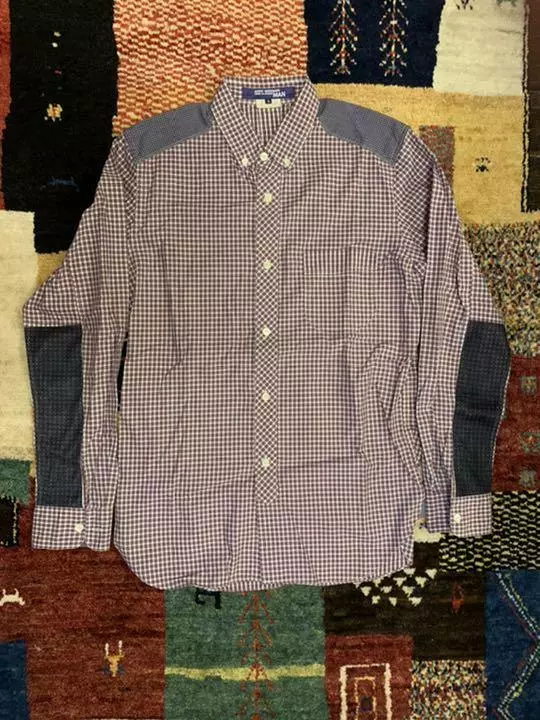 COMME des GARCONS JUNYA WATANABE MAN Plaid Mesh Shirt Tops Men S From Japan  USED