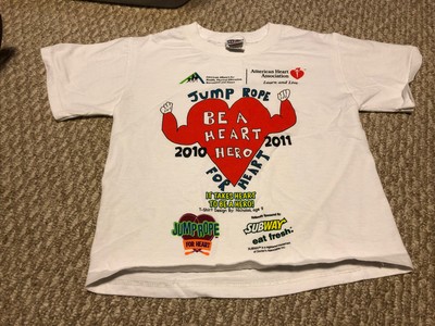 Jump Rope For Heart Shirt Kids 