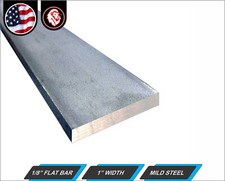 1/8" x 1" Metal Flat Bar - Mild Steel - Flat Metal Stock- 48" Long 4-ft