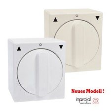 Rolladenschalter Jalousieschalter Rolloschalter Markisen Schalter Taster Aufputz