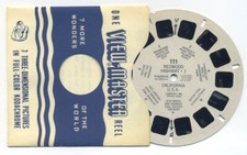 Redwood Highway Kalifornien 1940er Jahre View-Master Einzelne Rolle 111