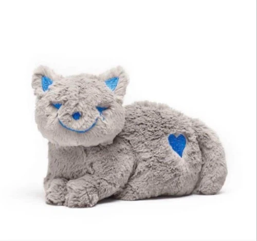 Reissue Neko chan BEIGE AND BLUE Kenshi Yonezu Cat Plush NEW Unopened from japan - Picture 2 of 3
