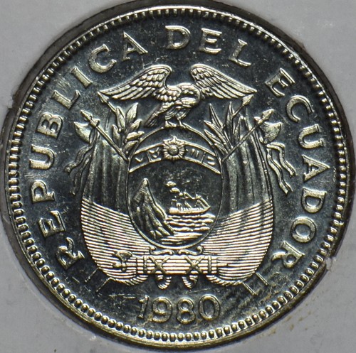 Ecuador 1980 20 Centavos BU 903569 combine shipping