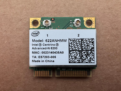 Intel Centrino Advanced-N 6200 Wifi Wireless Adapter 622ANHMW