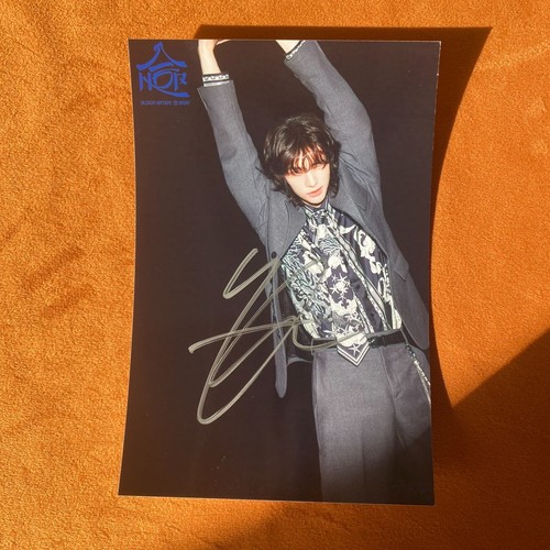 STRAY KIDS 合 HOP WALKING ON WATER FOTO AUTOGRAFATA FIRMATA 4*6 K-POP 2024D - Foto 17 di 18