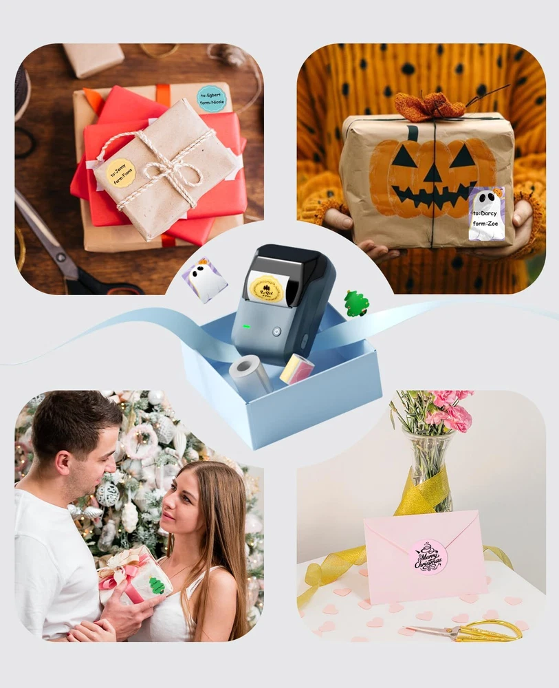 Thermal Label Maker Machine with Tape for Easy Printing Thermal Label Maker Machine with Tape for Easy Printing