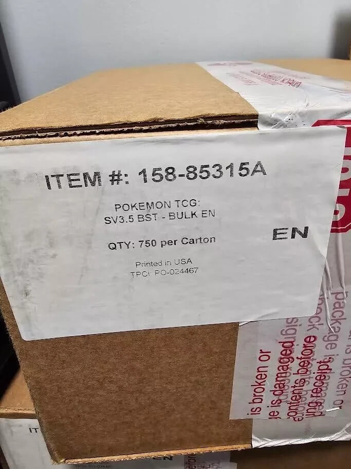 RIP & SHIP - RARE! 750x Packs 151 SV3.5 FACTORY SEALED RIP & SHIP - RARE! 750x Packs 151 SV3.5 FACTORY SEALED