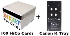 Inkjet PVC ID Card Starter Kit - Canon K Tray for PIXMA PRO-10, PIXMA PRO-100