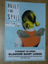 Listing image for BUILT TO SPILL Concert poster - Glasgow 2019 live band show tour Gig memorabilia