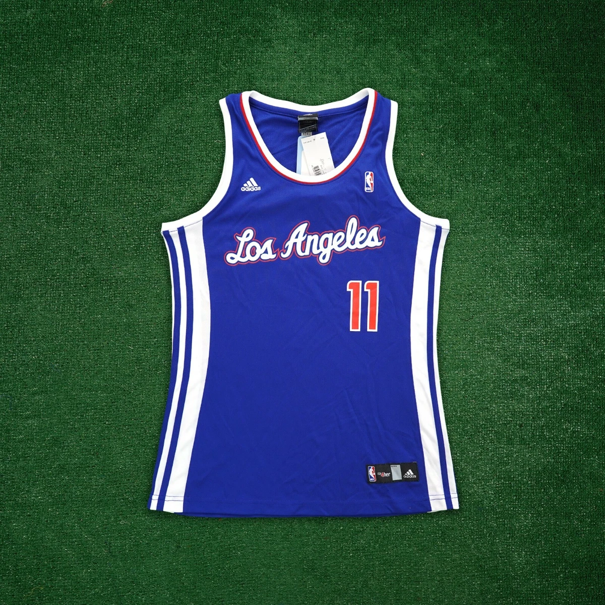 Jamal Crawford Adidas Los Angeles Clippers Official Away Blue Women's  Jersey