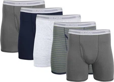 Gildan Boxer Briefs 6-Pack assorted colors