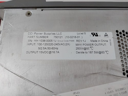 ICS TRIPLEX T8220 Trusted Power Supply 750121 - Picture 7 of 8