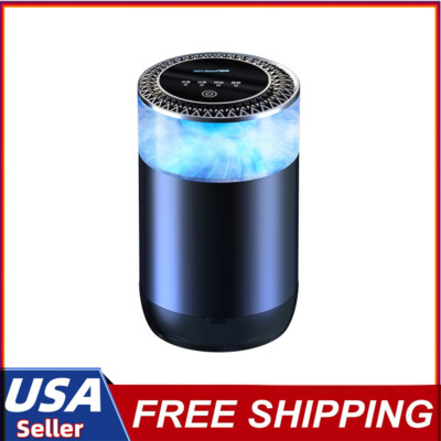Car Cup Holder Diffuser USB Rechargeable Perfume Air Freshener Fragrance Spice