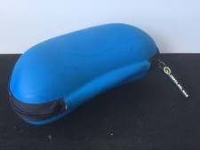 Costa Del Mar Blue Sunglass Hard Clamshell Zip Case- All Over Print Logo