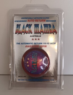 Black Mamba Ultra Orbiting Red YoYo Delta 363 Series 2 1999 Rare