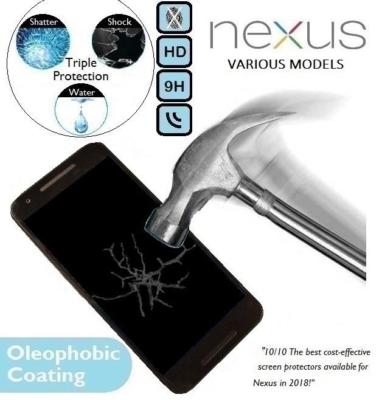 100% Genuine Tempered Glass Screen Protector Motorola/LG for Nexus - Main Image