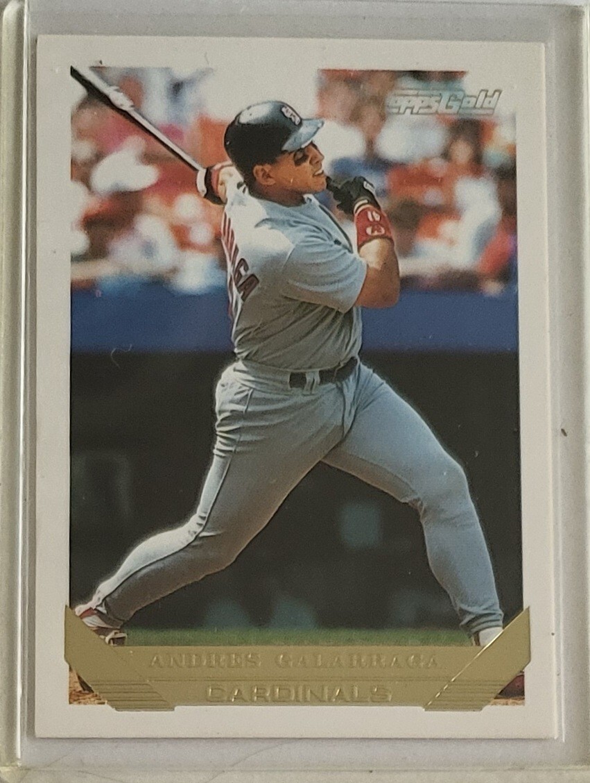 1993 Topps Gold #173 Andres Galarraga St Louis Cardinals Baseball