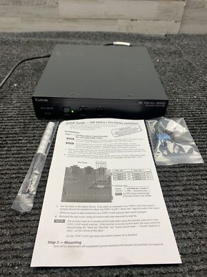 New Open Box Extron SW2 VGA/Ars Series VGA/Audio Switcher