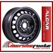 KFZ 8325 1 CERCHIO IN FERRO DA 16 6,5J ET50 BLACK FORD FOCUS 2 DA3 2007-2011